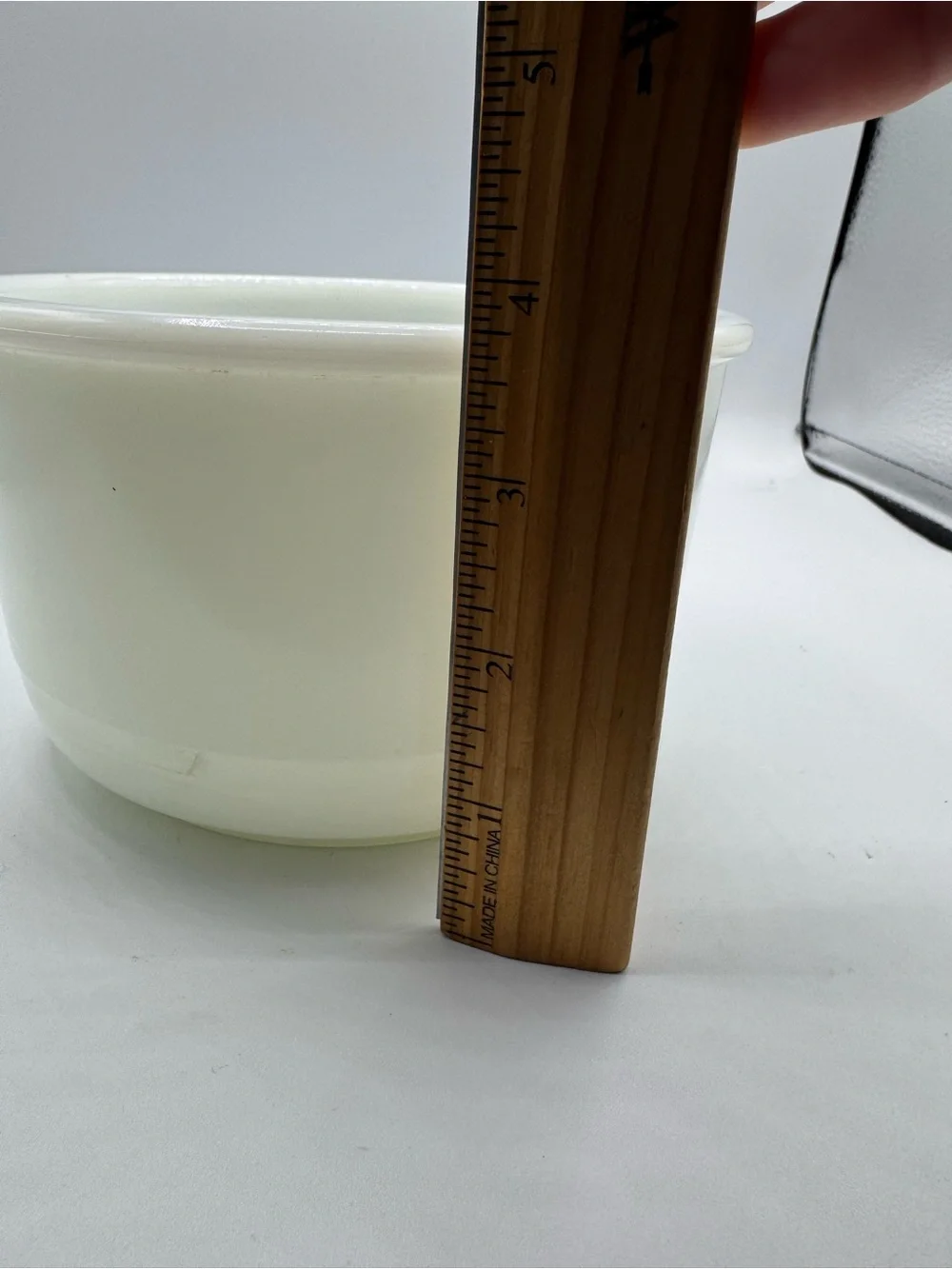 VINTAGE Milk Glass Mixwell Stand Mixer Bowl Small Dormeyer